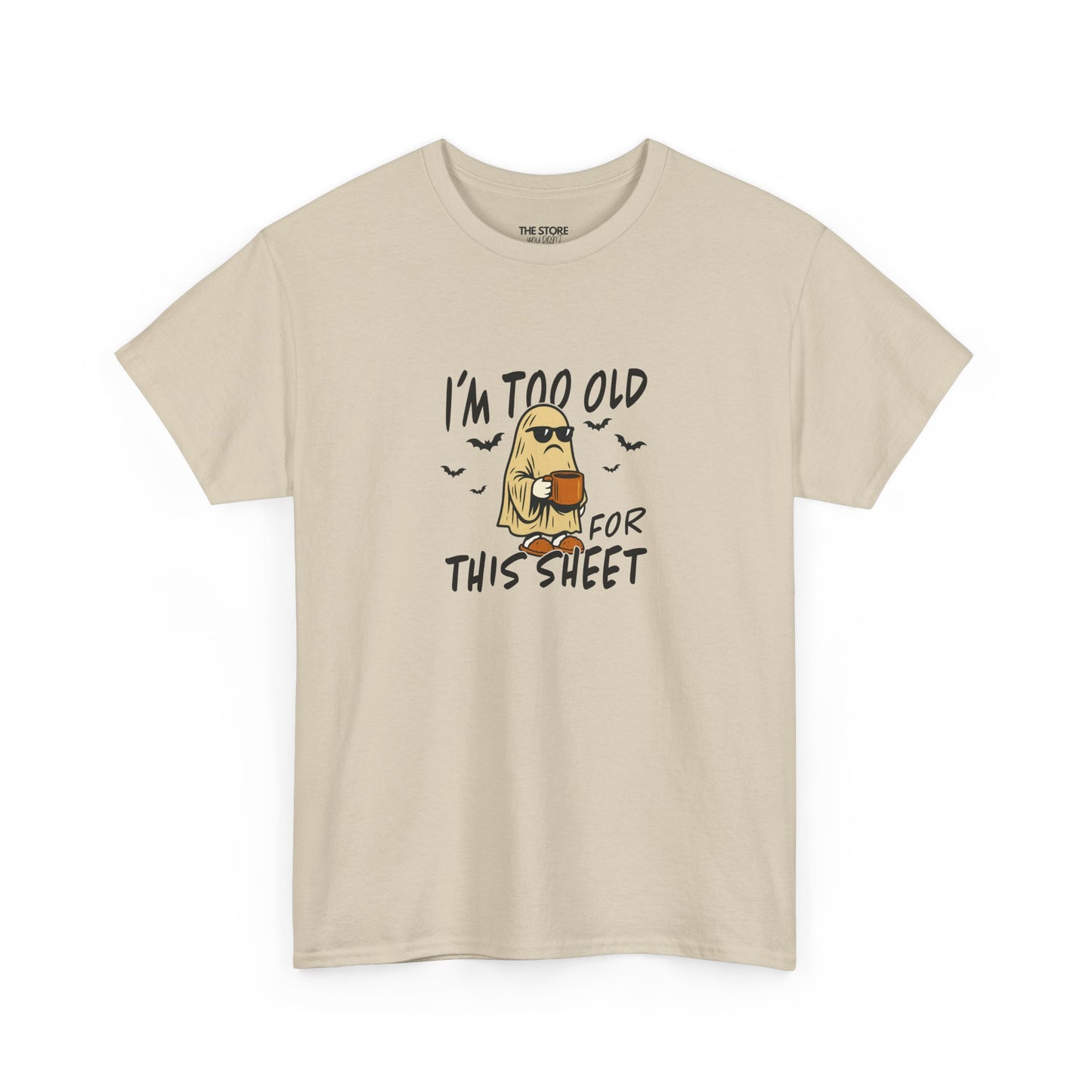 T-Shirt, Ghost Too Old For This Sheet