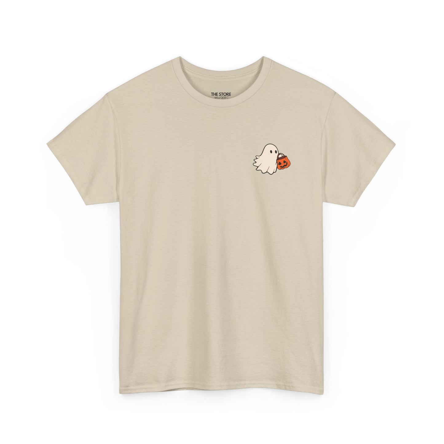 T-Shirt, Ghost With Pumpkin