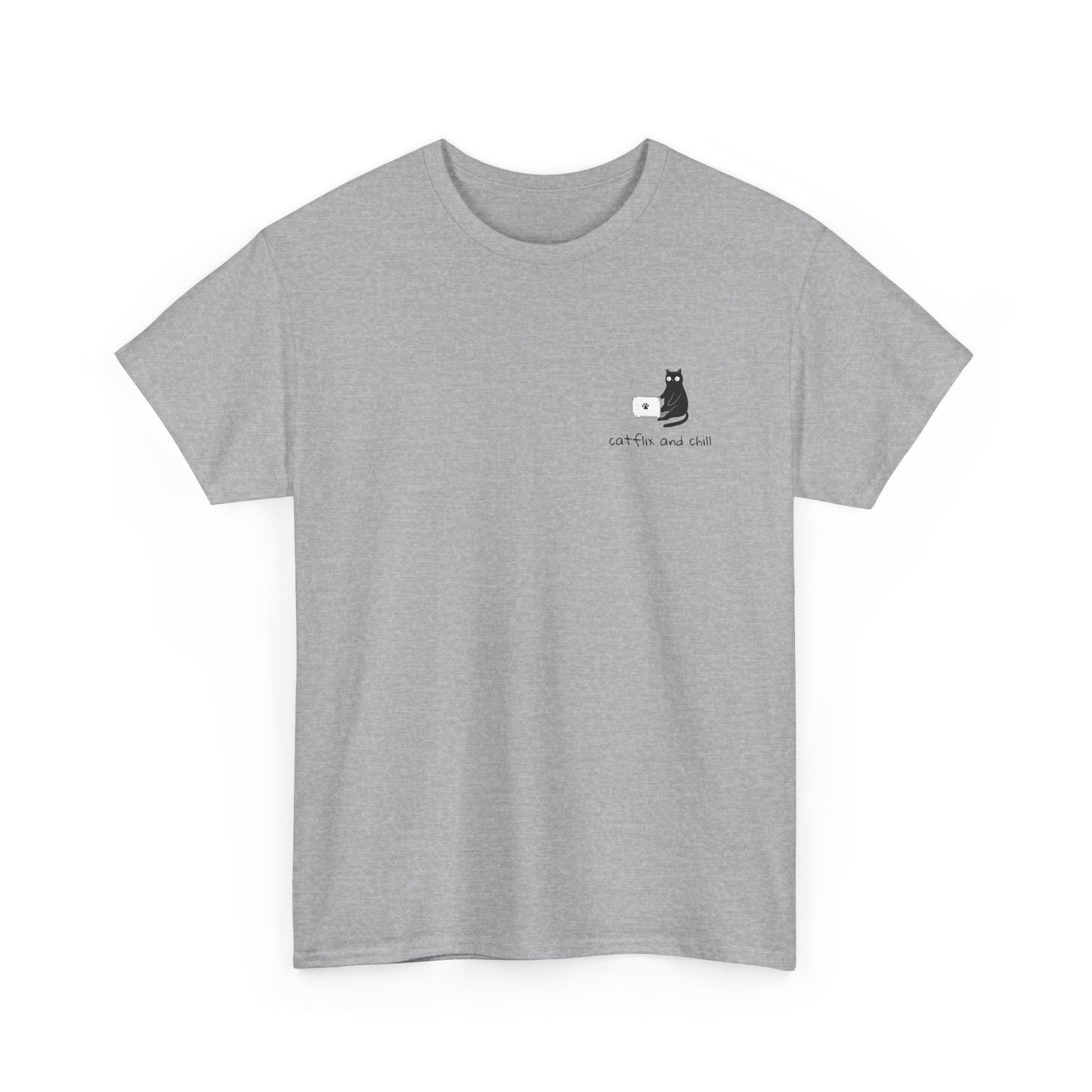 T-Shirt, Catflix and chill