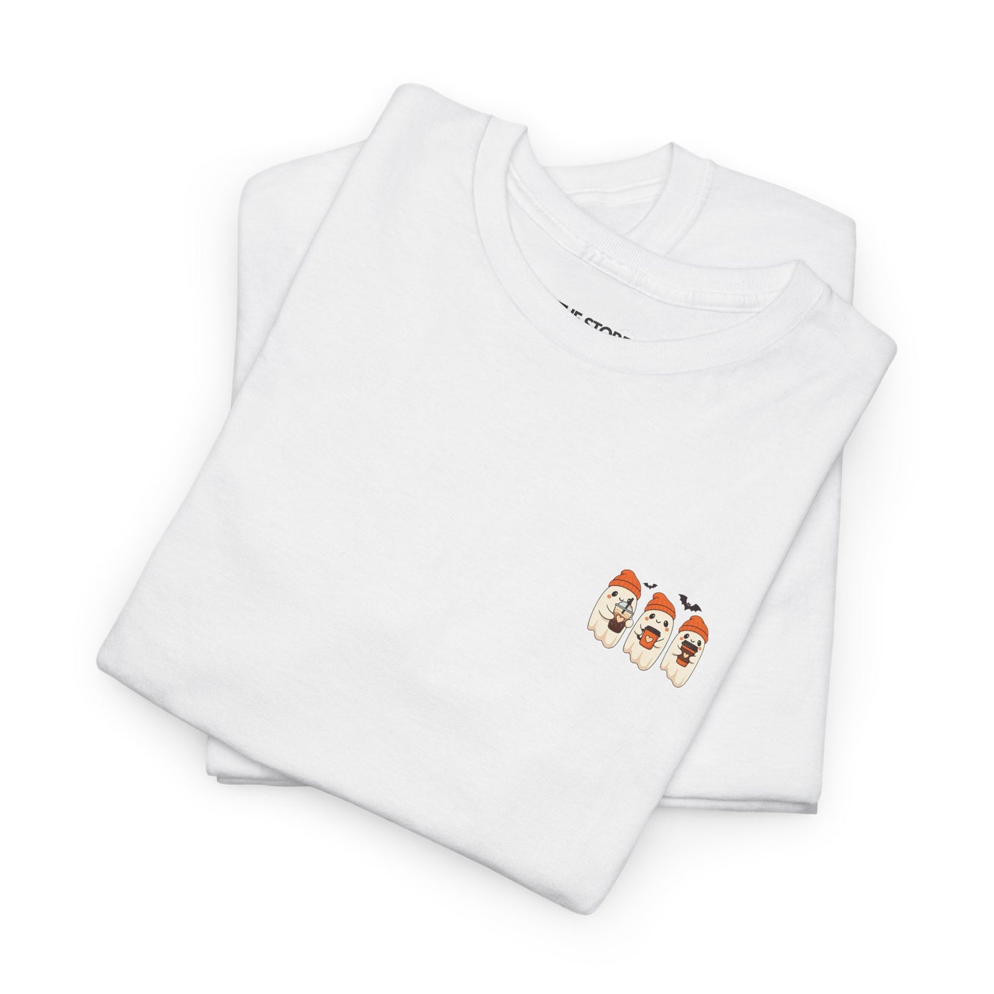 T-Shirt, Ghosts With Coffee