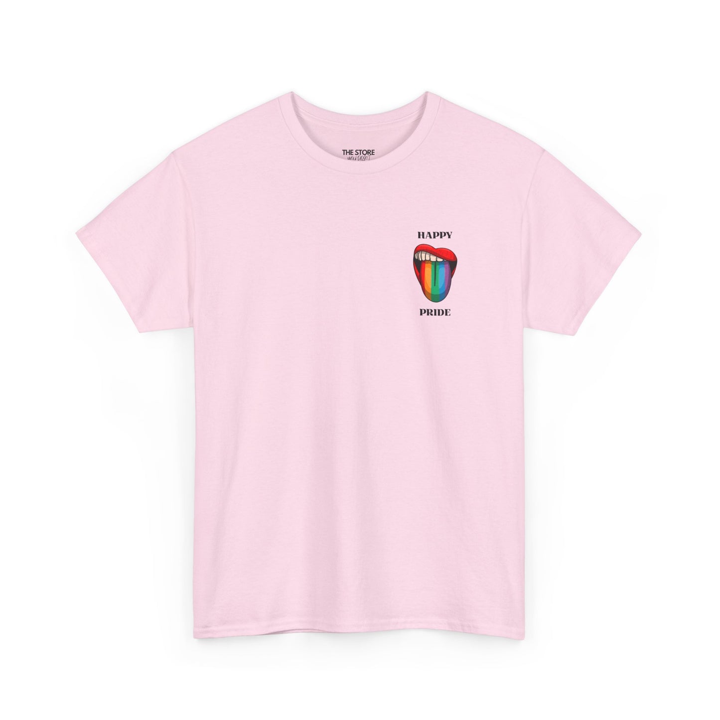 T-Shirt, Happy Pride Rainbow Tongue