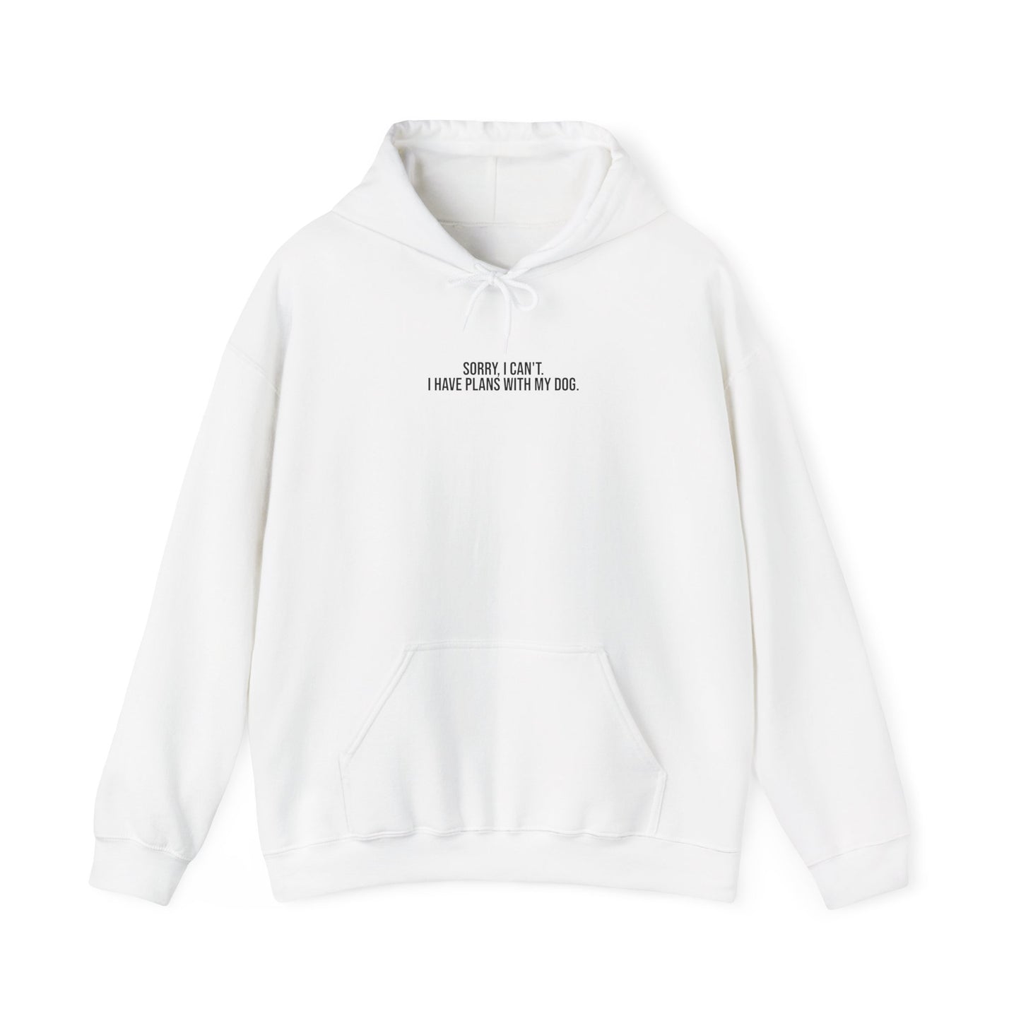 Hoodie, Plans with my dog
