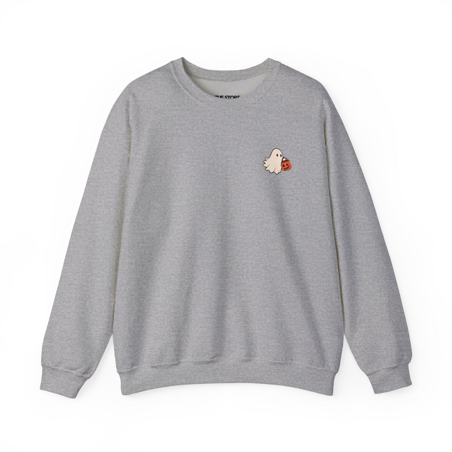 Sweatshirt, Ghost With Pumpkin