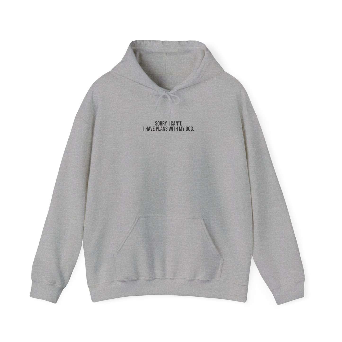 Hoodie, Plans with my dog