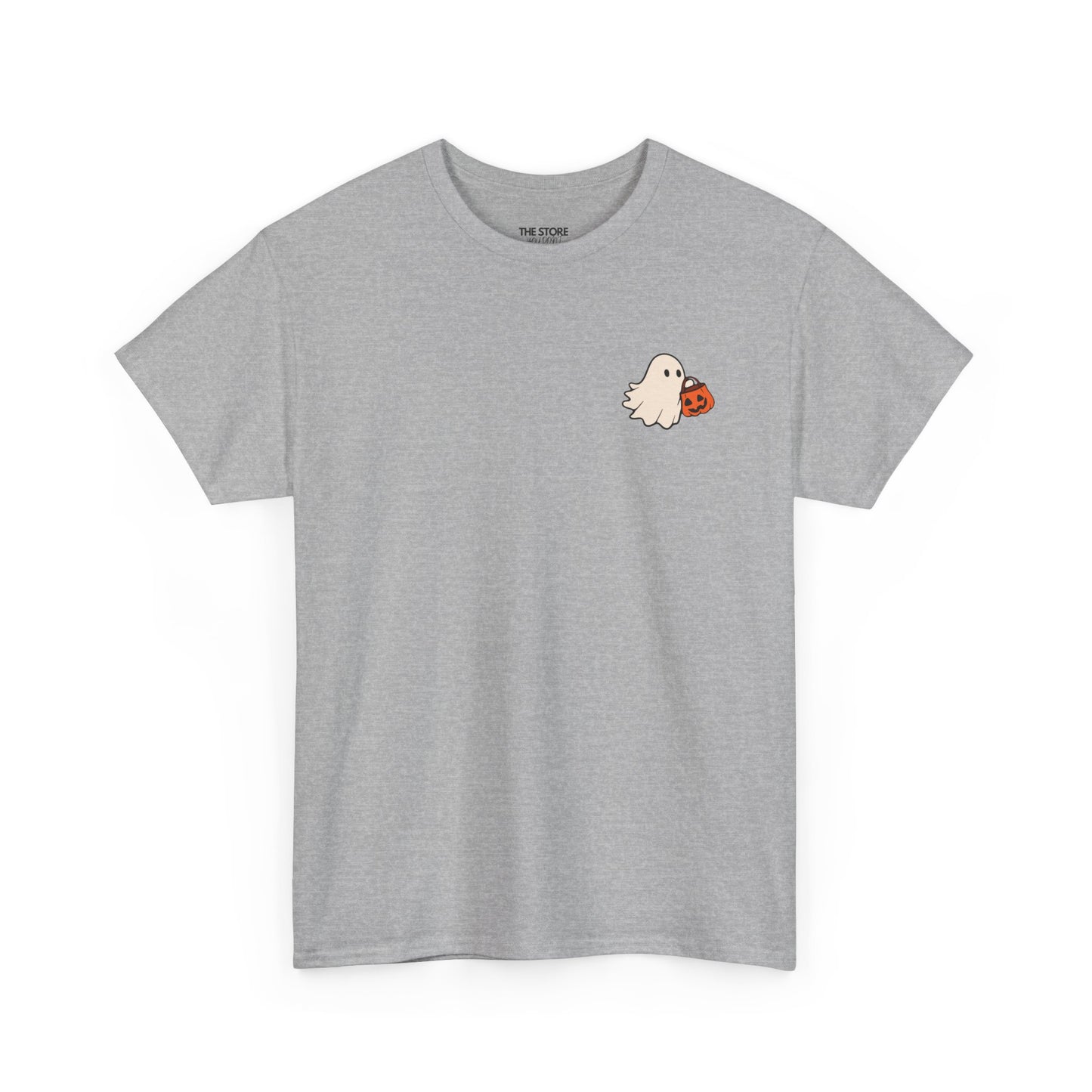 T-Shirt, Ghost With Pumpkin