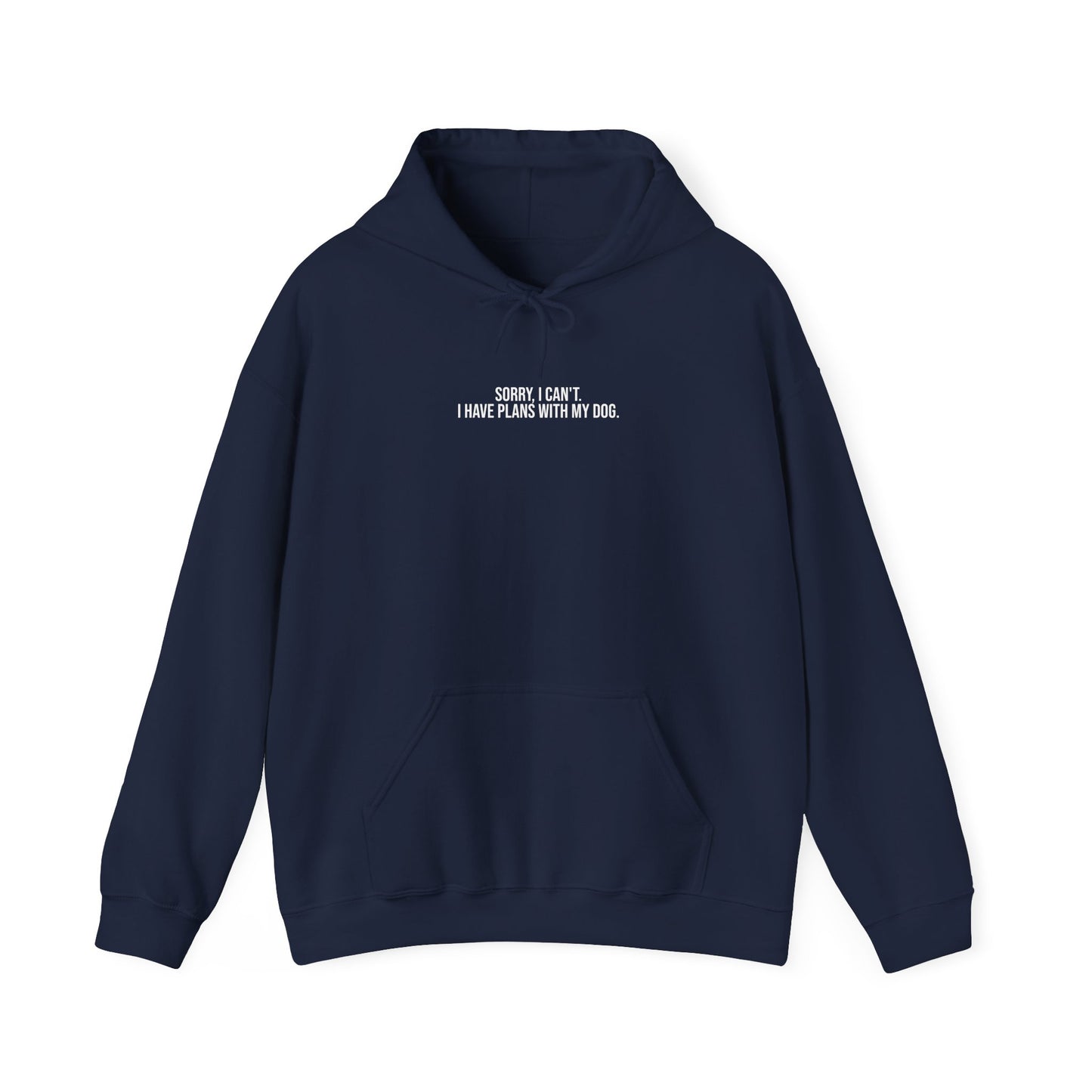 Hoodie, Plans with my dog