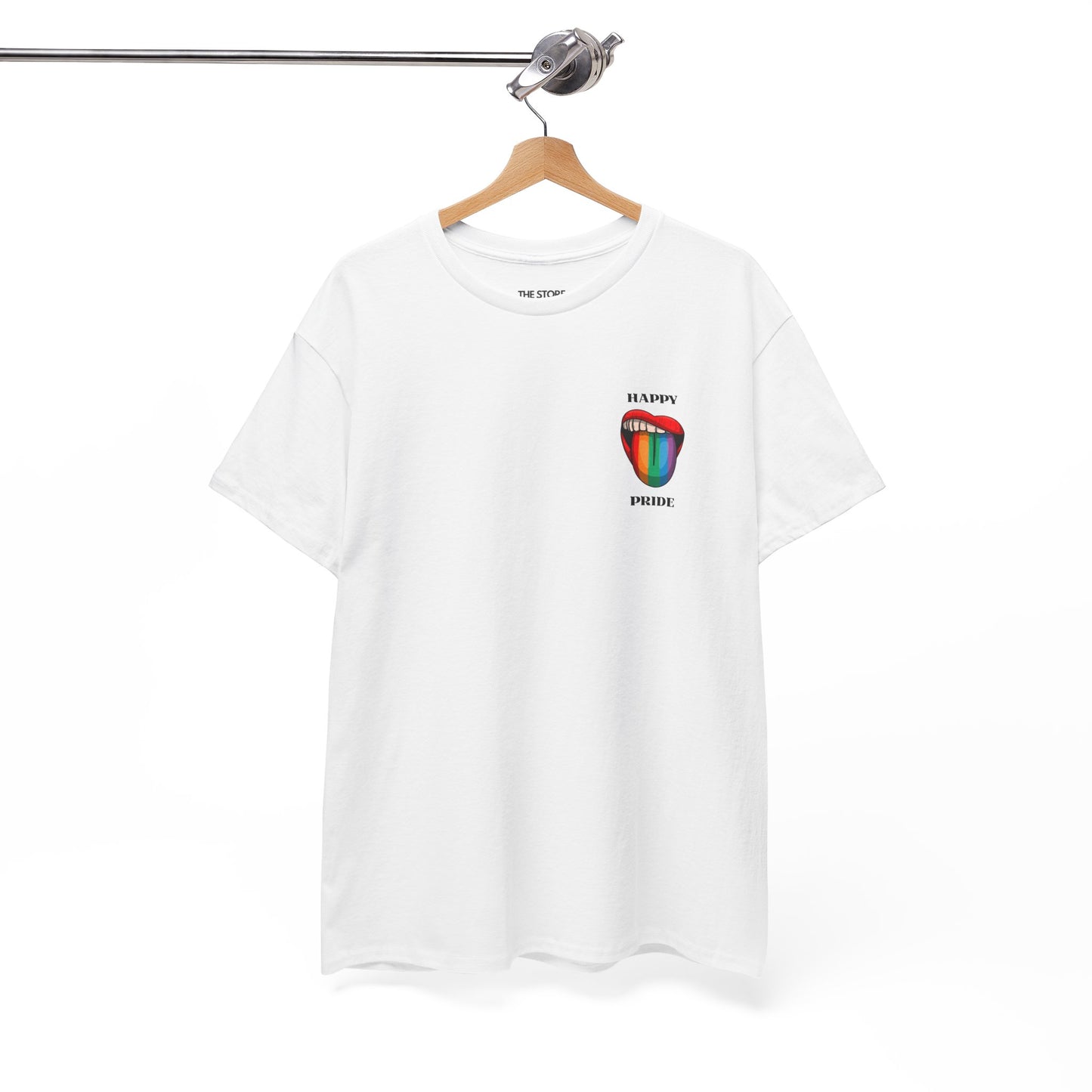 T-Shirt, Happy Pride Rainbow Tongue