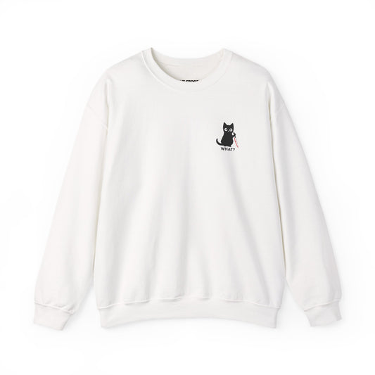 Sweatshirt, Cat With Knife