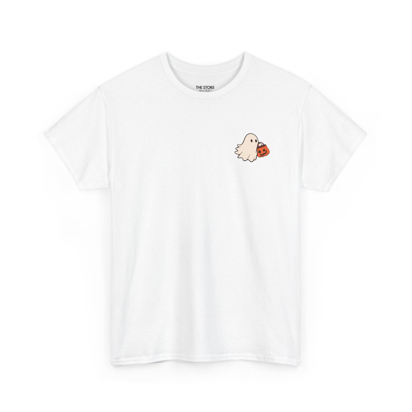 T-Shirt, Ghost With Pumpkin