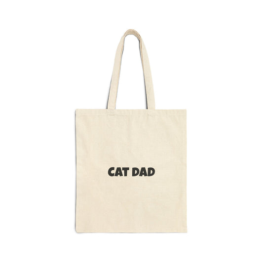 Tote Bag, Cat Dad