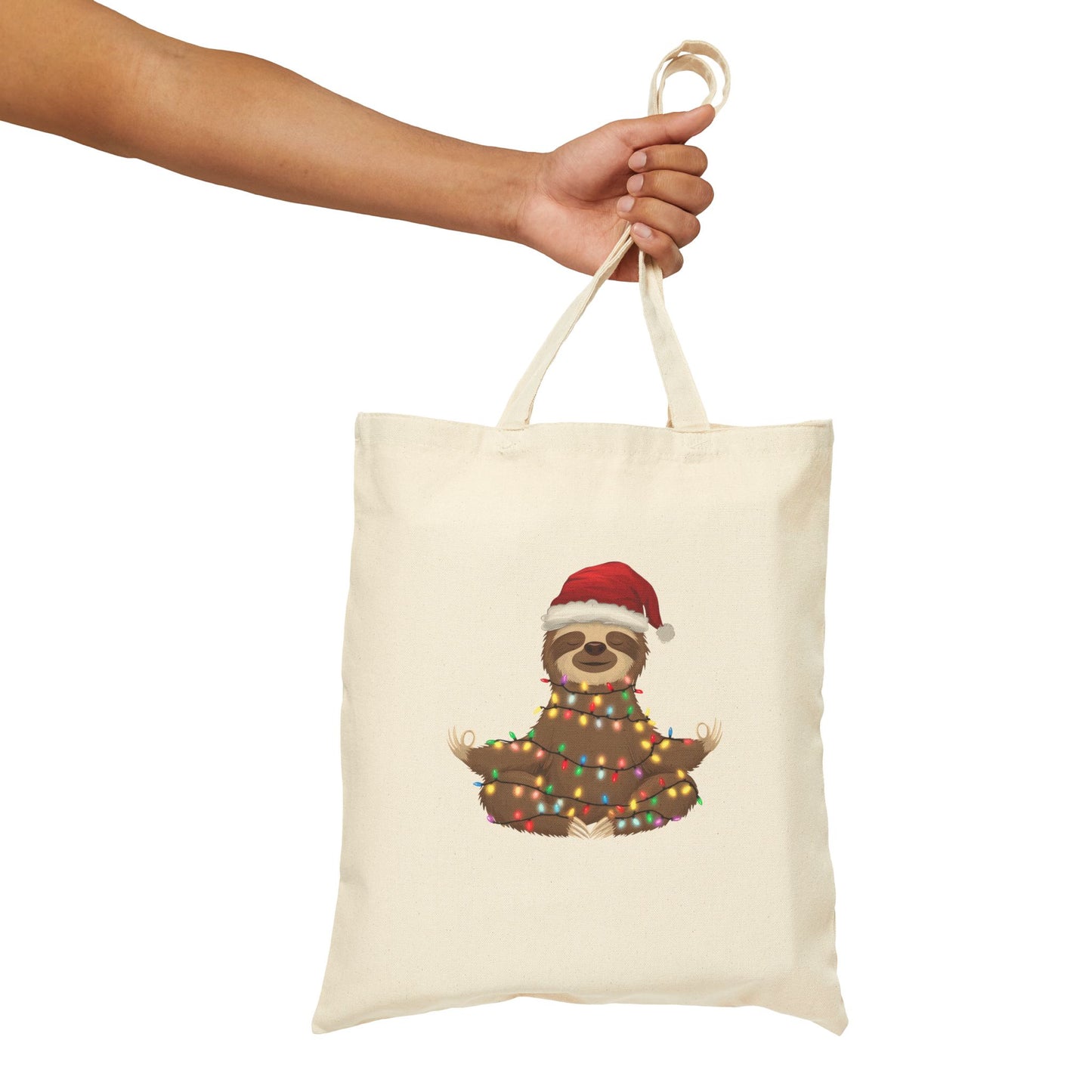 Tote Bag, Christmas Sloth