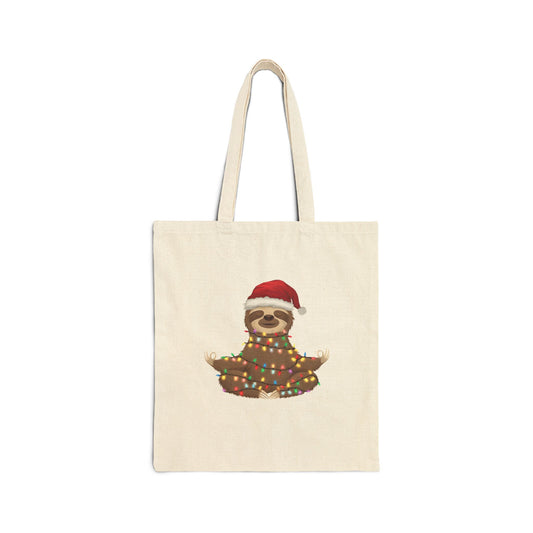 Tote Bag, Christmas Sloth