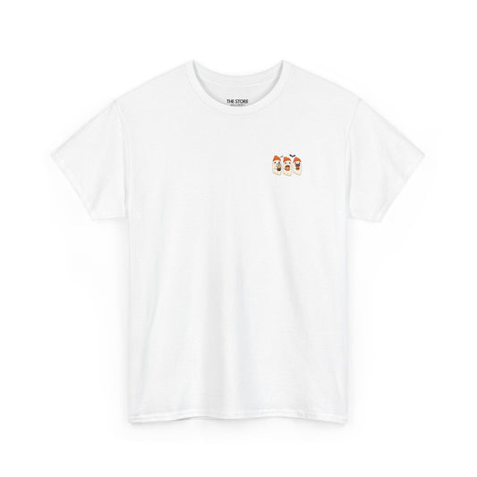 T-Shirt, Ghosts With Coffee